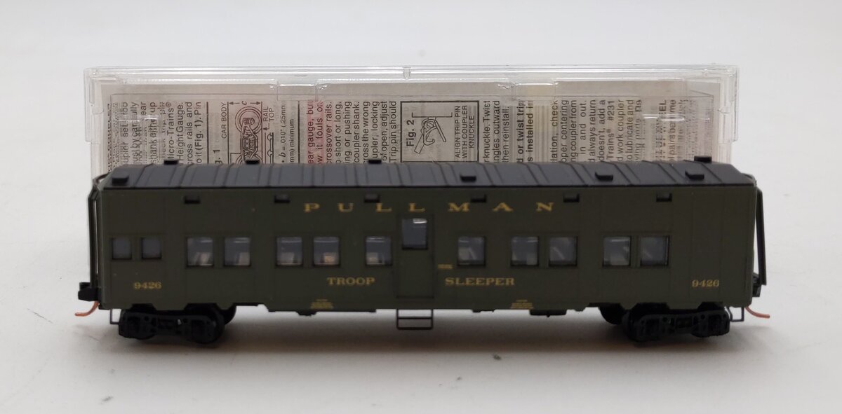 Micro-Trains 11600013 N US Office Of Defense Transportation Troop Sleeper #9426 NIB