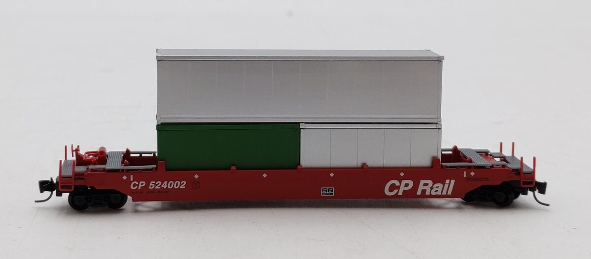 Micro-Trains 54000030 Z Canadian Pacific Gunderson Husky-Stack Well Car #524002 NIB