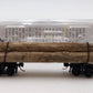 Micro-Trains 11300720 N Undecorated 40' Disconnect Log Car w/Load #2 NIB