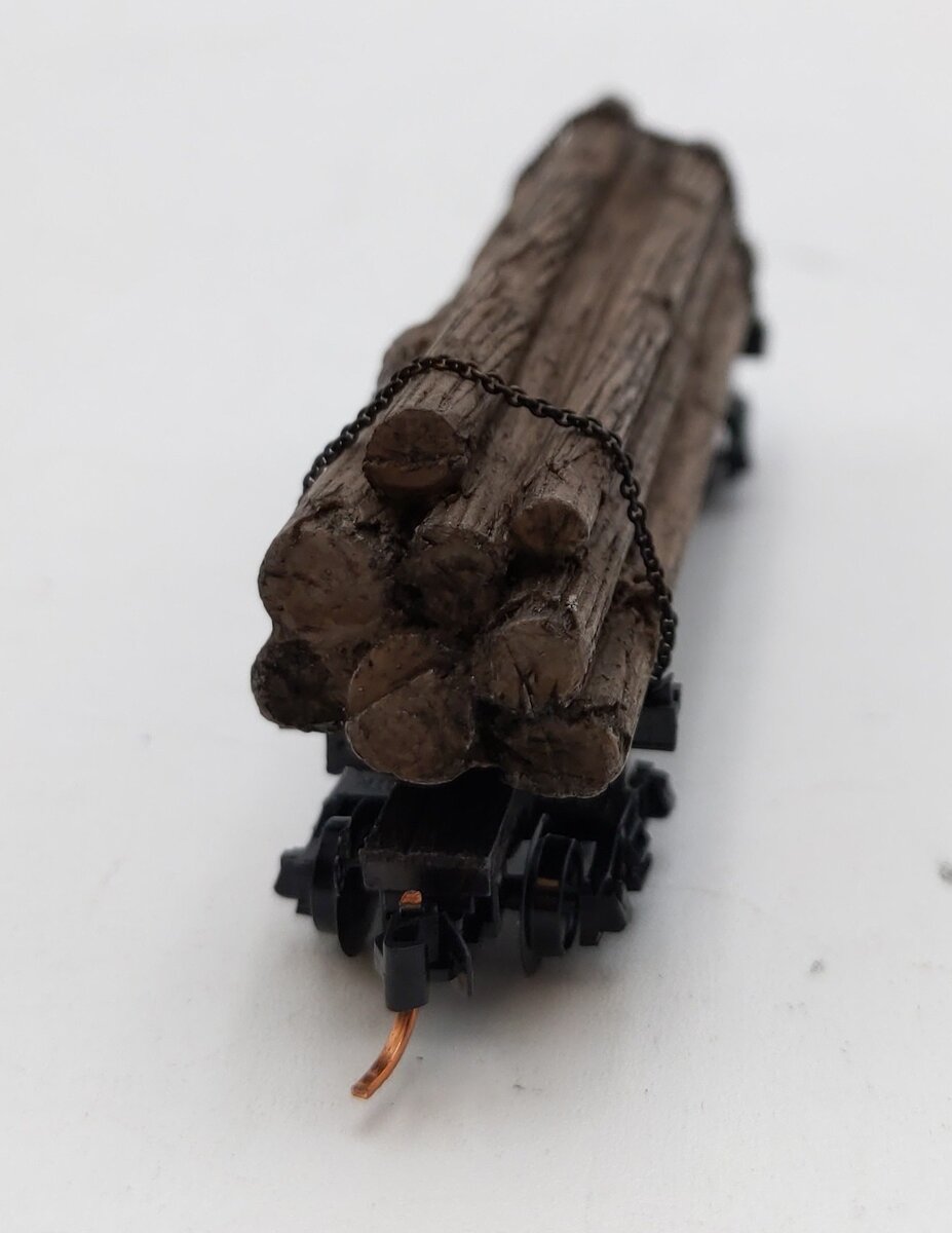 Micro-Trains 11300040 N 40' Skeleton Log Car w/ Log Load #6 NIB