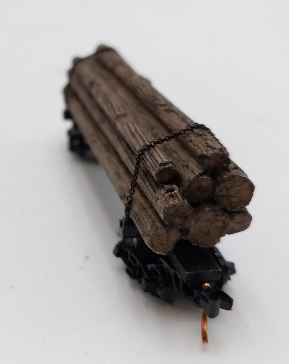 Micro-Trains 11300040 N 40' Skeleton Log Car w/ Log Load #6 NIB