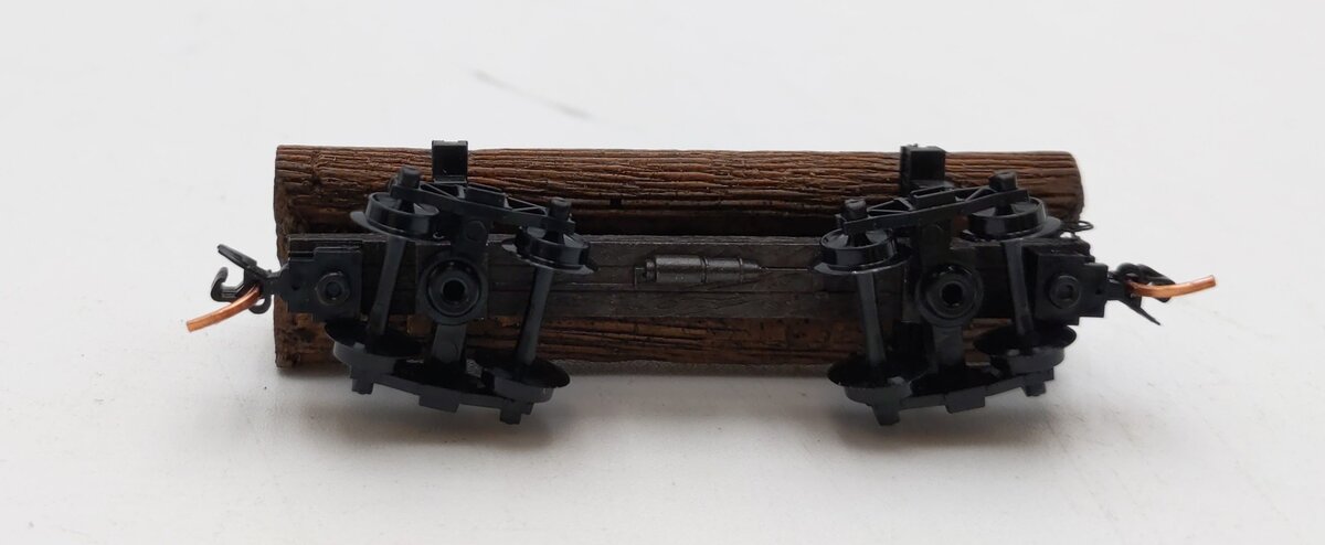 Micro-Trains 11300510 N Scale Undecorated 30' Skeleton Log Car w/Load #4 NIB