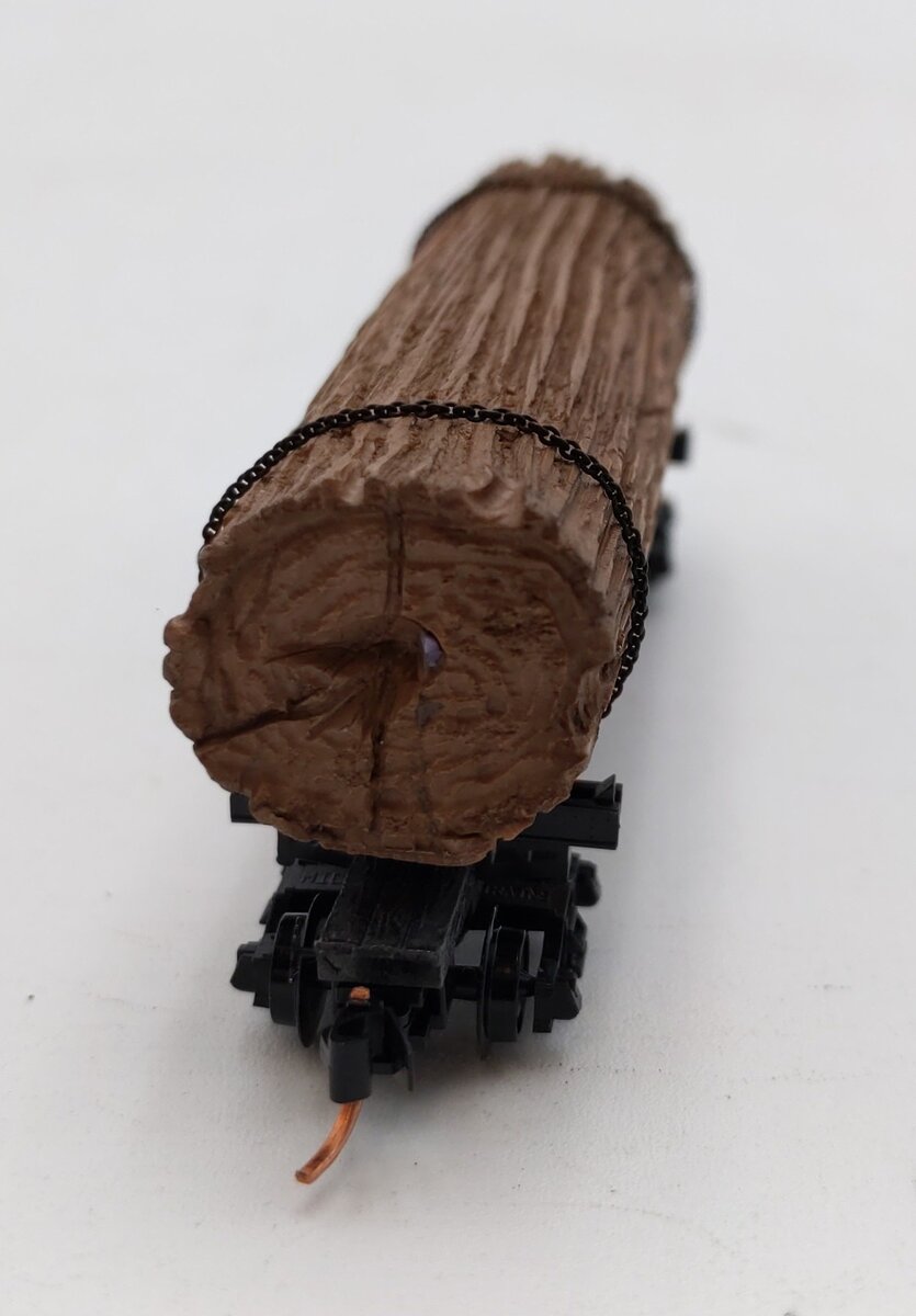 Micro-Trains 11300030 N Undecorated 40' Skeleton Log Car w/Load NIB