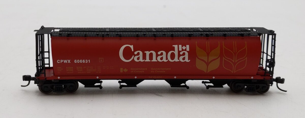 InterMountain 65102-46 N Scale CPWX Canada Covered Hopper #606631 NIB