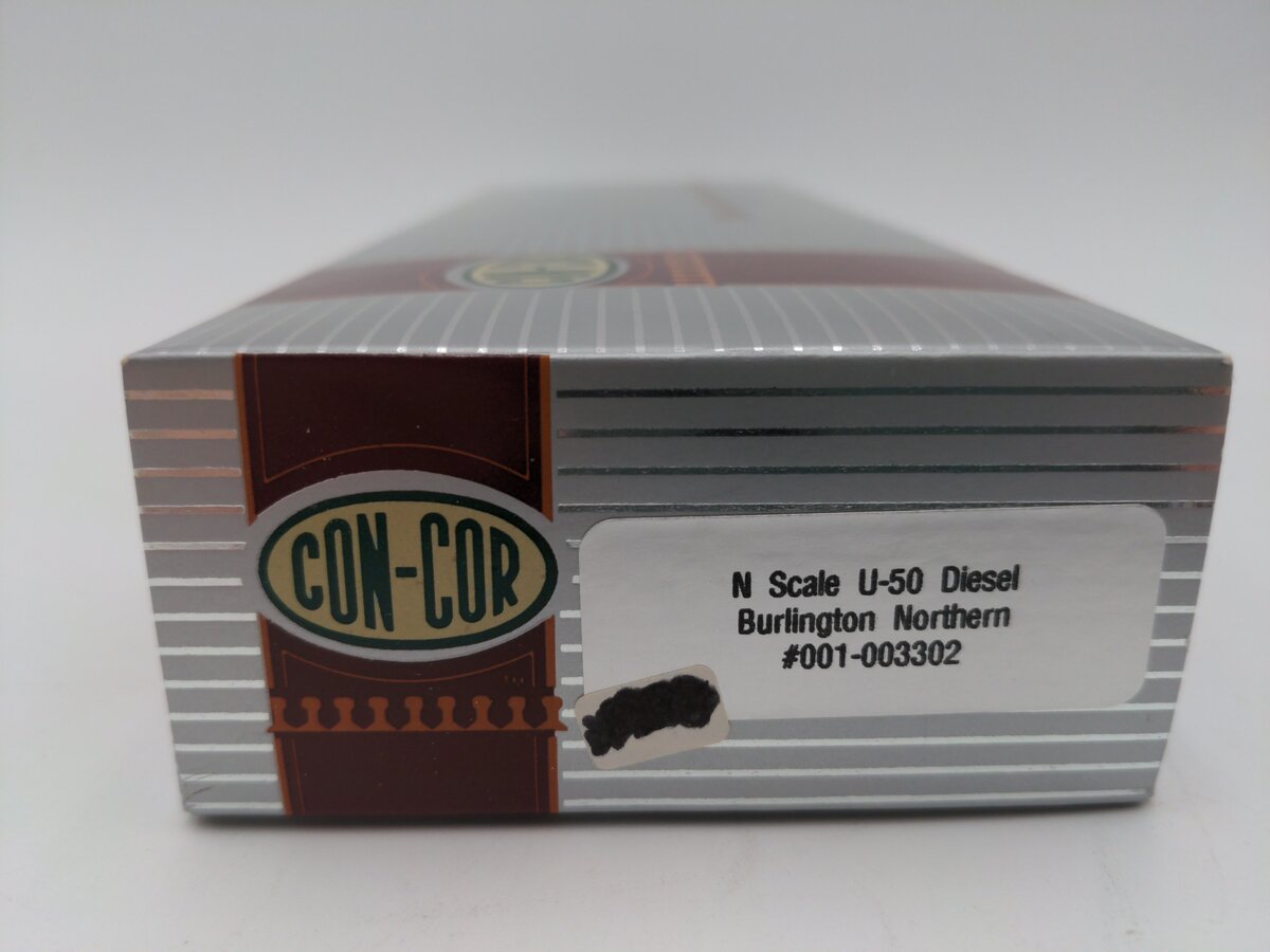 Con-Cor 001-003302 N Scale Burlington Northern GE U-50 Diesel Locomotive #5960