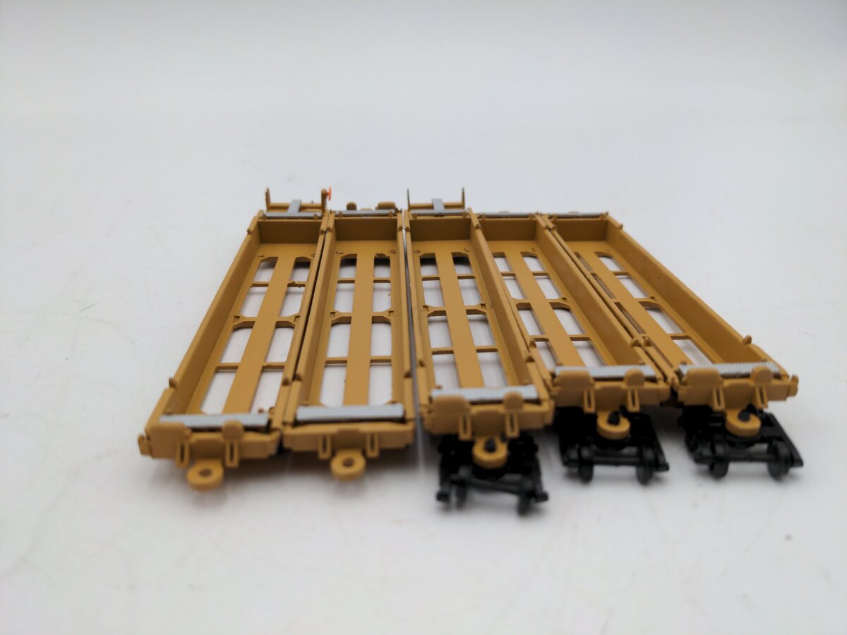 Walthers 932-8104 Burlington Northern Articulated Double Stack Car (Set of 5) LN/Box