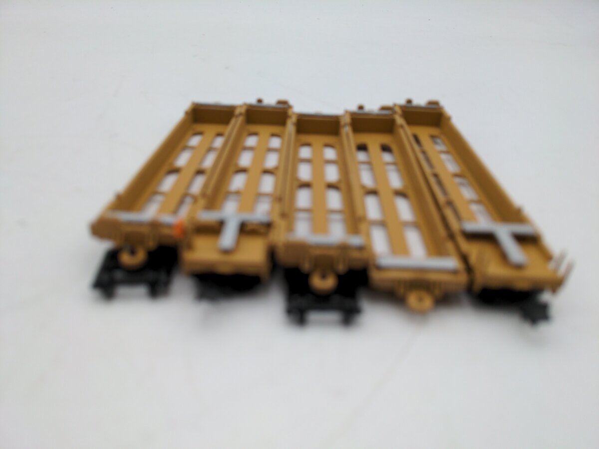 Walthers 932-8104 Burlington Northern Articulated Double Stack Car (Set of 5) LN/Box