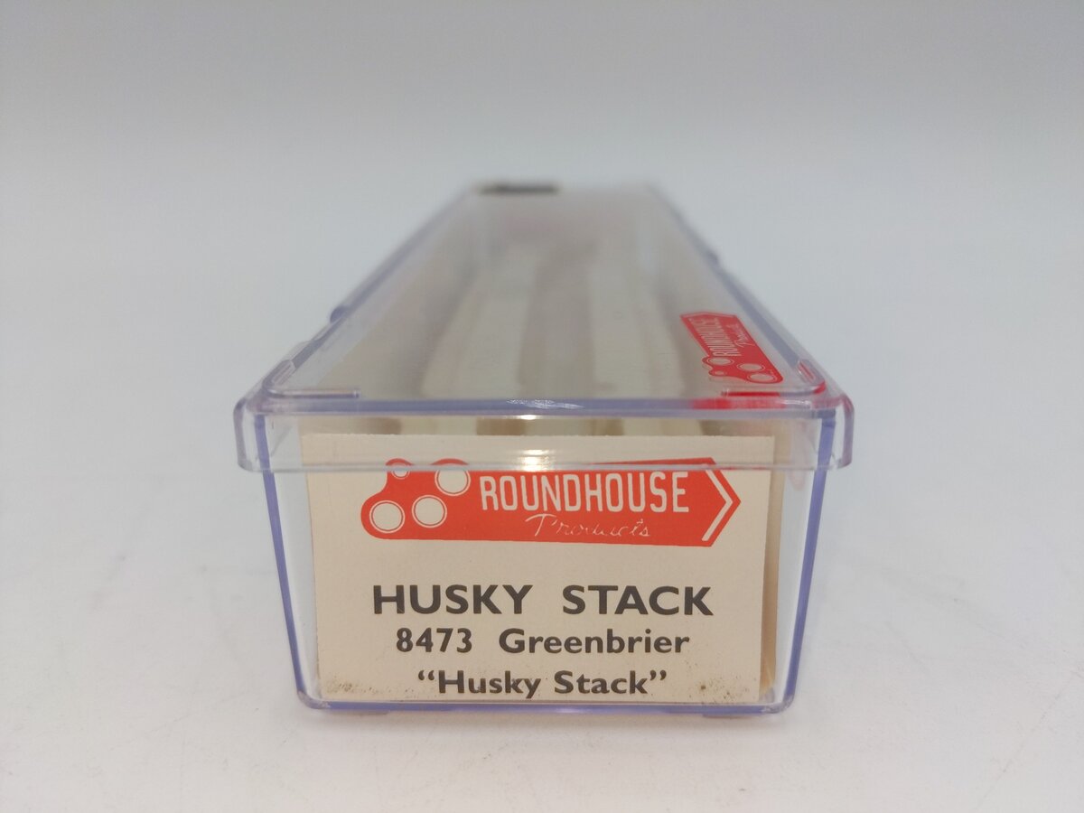 Roundhouse 8473 N Scale Greenbrier Husky Stack #2528 LN/Box