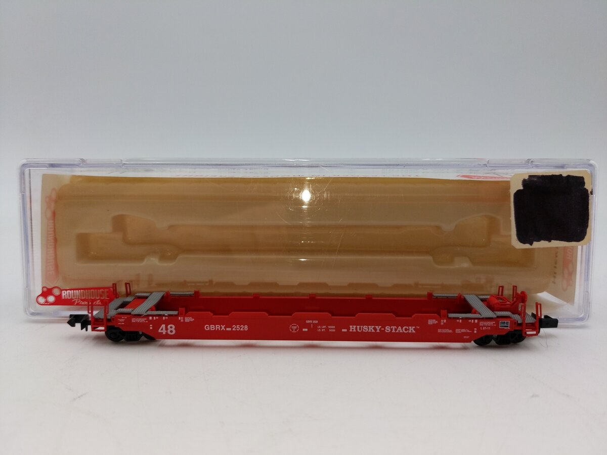 Roundhouse 8473 N Scale Greenbrier Husky Stack #2528 LN/Box