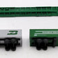 Con-Cor 0001-01206D N Burlington Northern 90' Flatcar with 2 Piggyback Trailers LN/Box