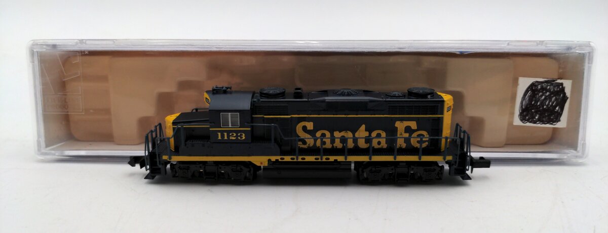 Life Like 7087 N Scale ATSF GP-20 Diesel Engine #1123 w/DCC LN/Box