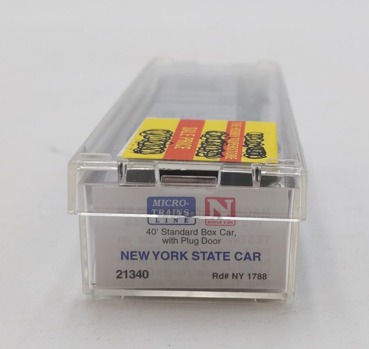 Micro-Trains 02100340 N New York State Car 40' Standard Plug Door Boxcar #1788 NIB