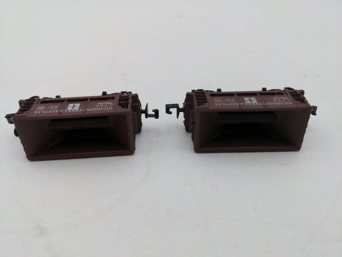 Trix 2871 A.T.S.F N Scale 2 pk - Ore Car LN/Box