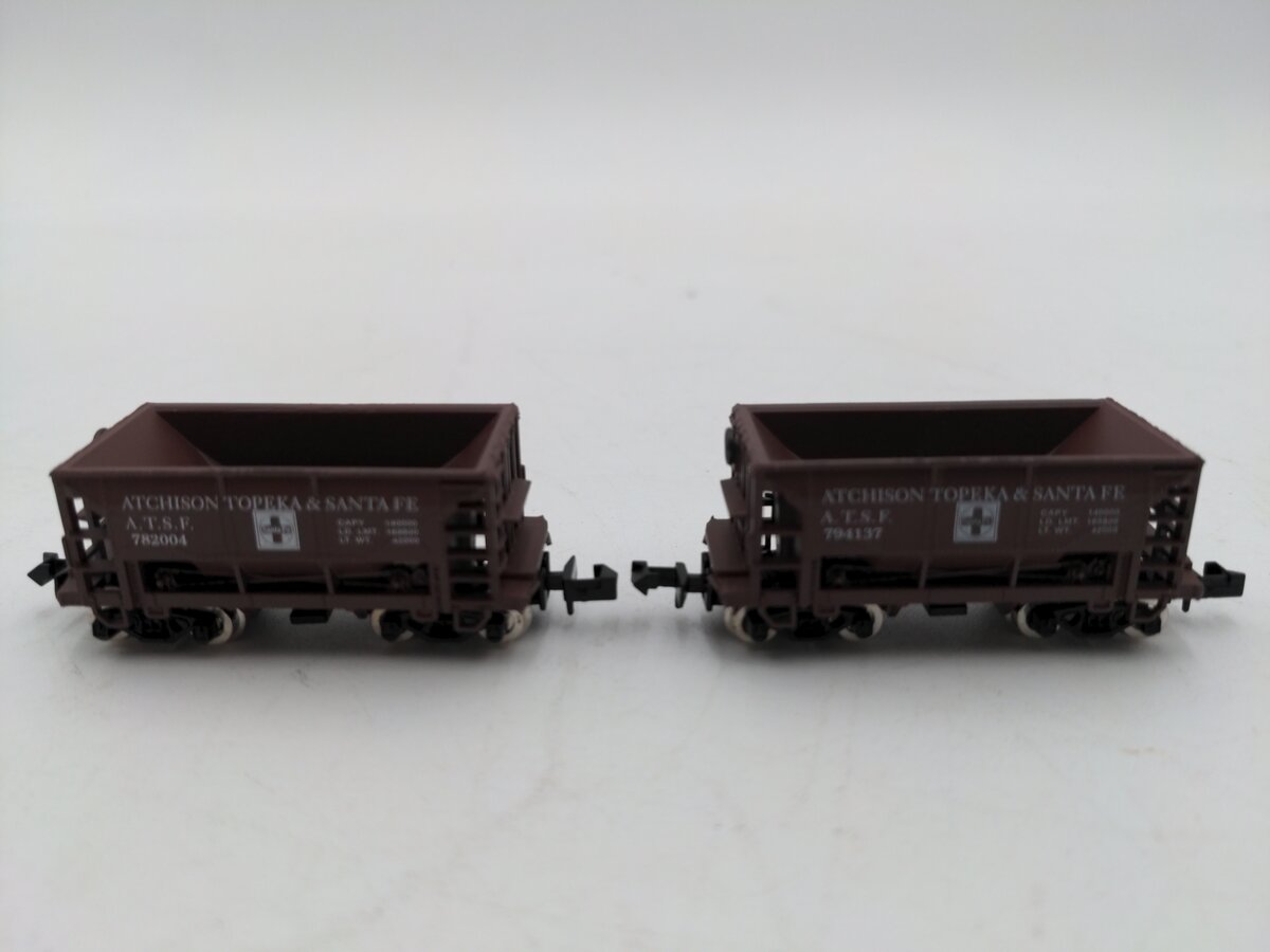 Trix 2871 A.T.S.F N Scale 2 pk - Ore Car LN/Box