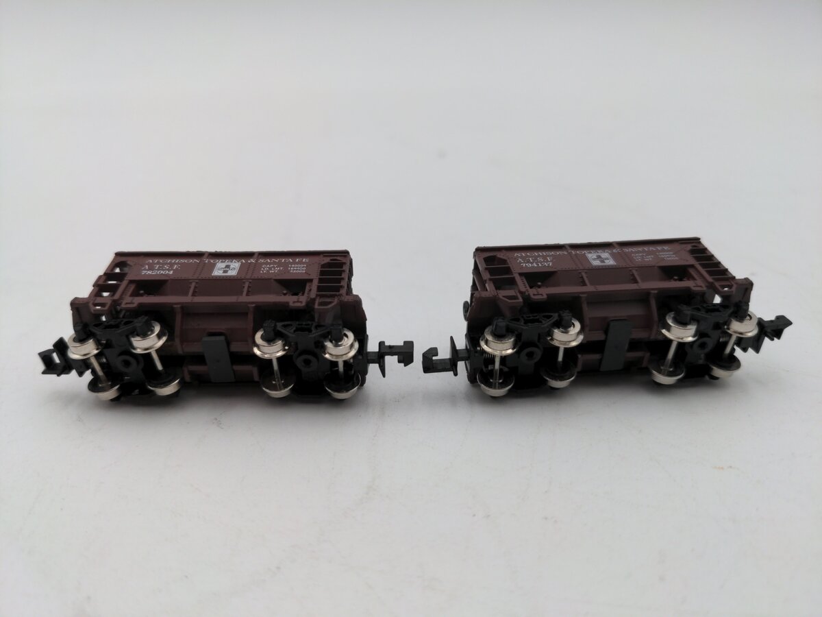 Trix 2871 A.T.S.F N Scale 2 pk - Ore Car LN/Box