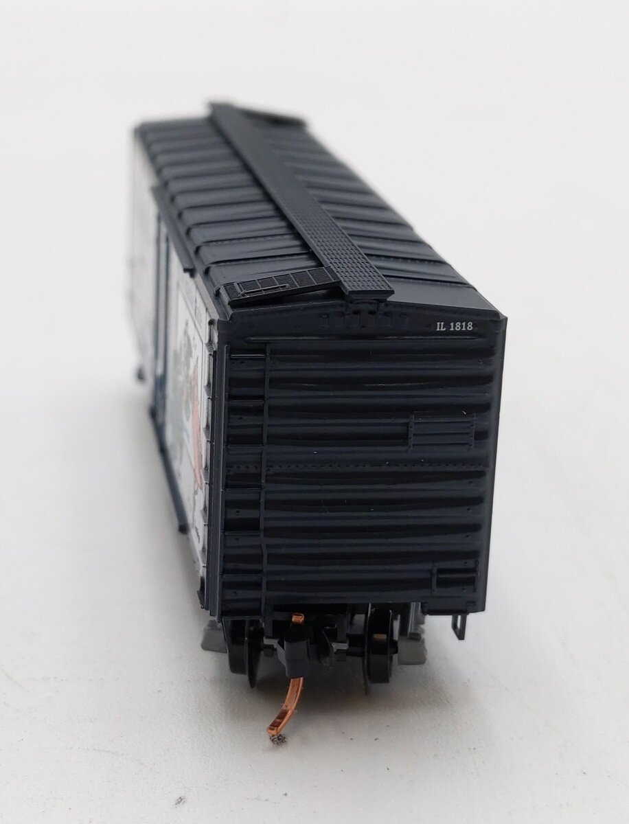 Micro-Trains 02100320 N Scale Illinois State 40' Standard Plug Door Boxcar #1818 NIB