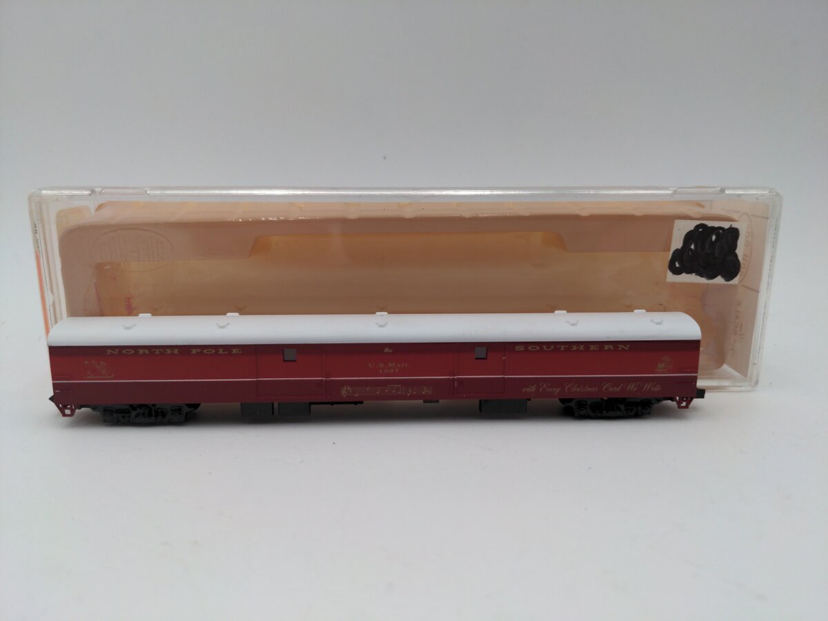 Con-Cor 0001-00097N N Scale 85FT Baggage Xmas 97 Collectors Limited Edition EX/Box