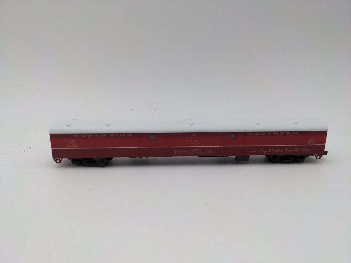 Con-Cor 0001-00097N N Scale 85FT Baggage Xmas 97 Collectors Limited Edition EX/Box