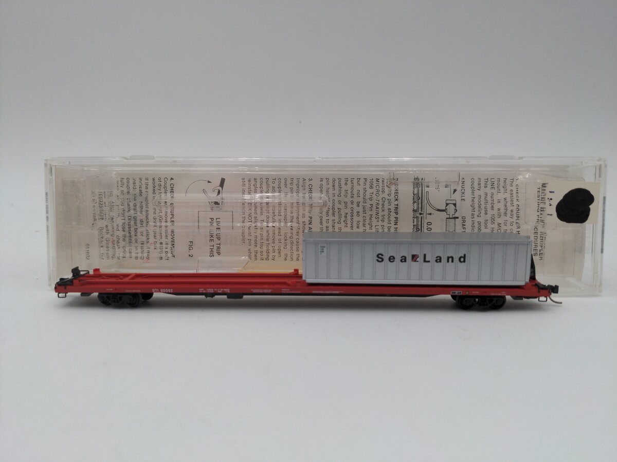 Micro-Trains 07200213 N Detroit, Toledo & Ironton 89' COFC Flatcar #90092 EX/Box