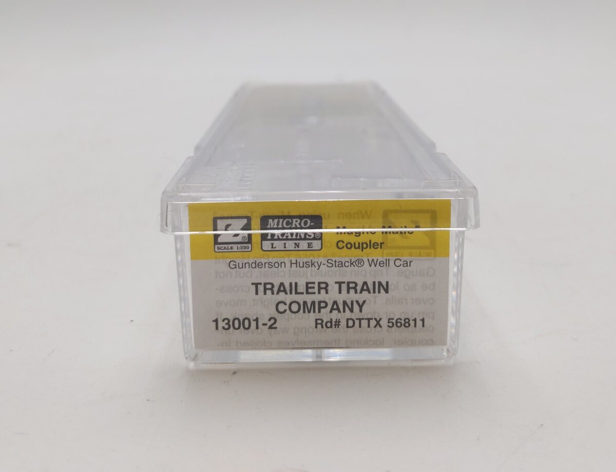 Micro-Trains 13001-2 Z Scale Trailer Train Co. Gunderson Huskey Stack NIB