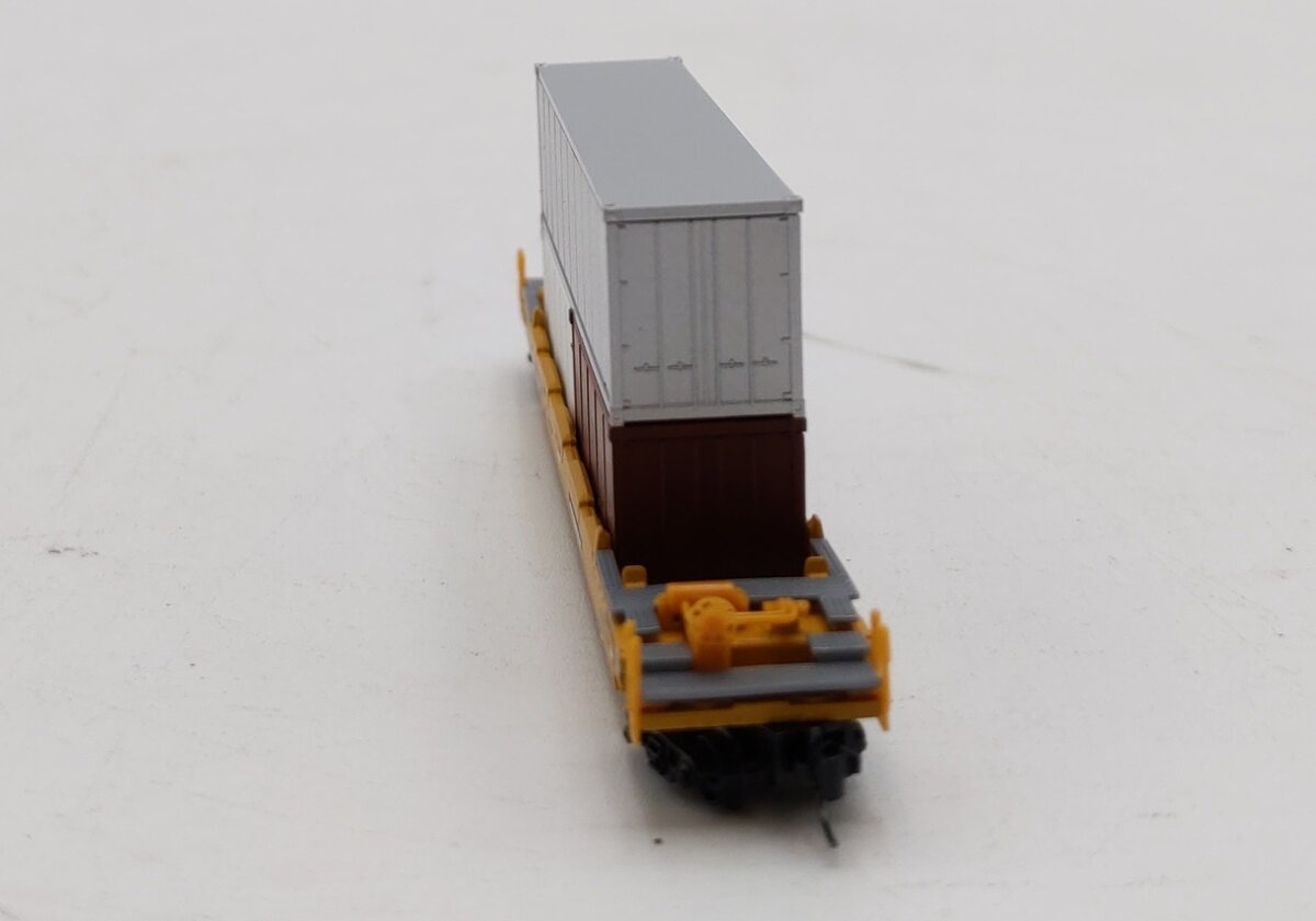 Micro-Trains 13001-2 Z Scale Trailer Train Co. Gunderson Huskey Stack NIB