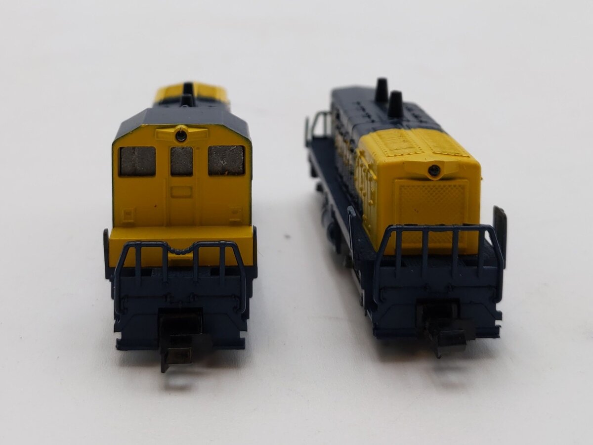 Con-Cor 0001-005002 N ATSF Powered & Nonpowered Diesel Locomotive Set #1245/Box