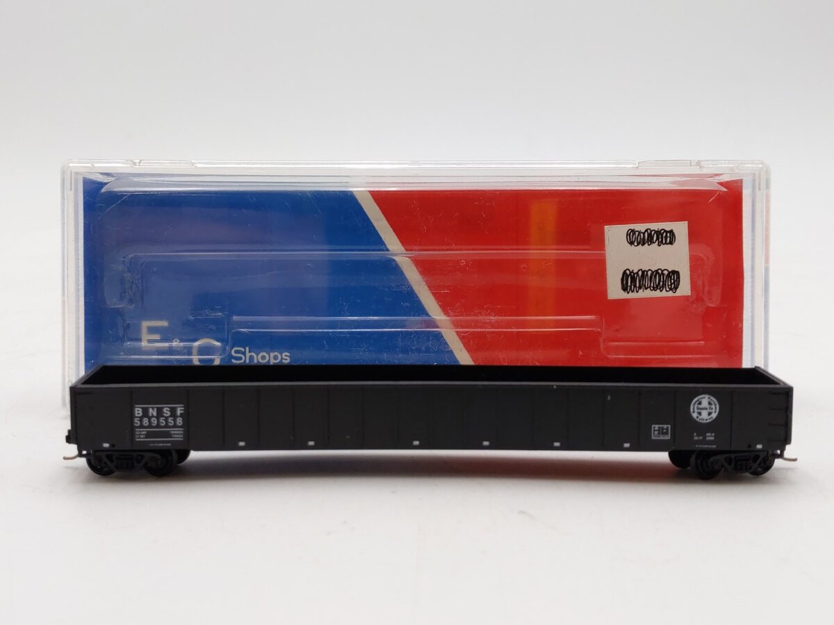 E&C Shops 854 N Scale Burlington Northern Santa Fe 65' Mill Gondola #589556 LN/Box