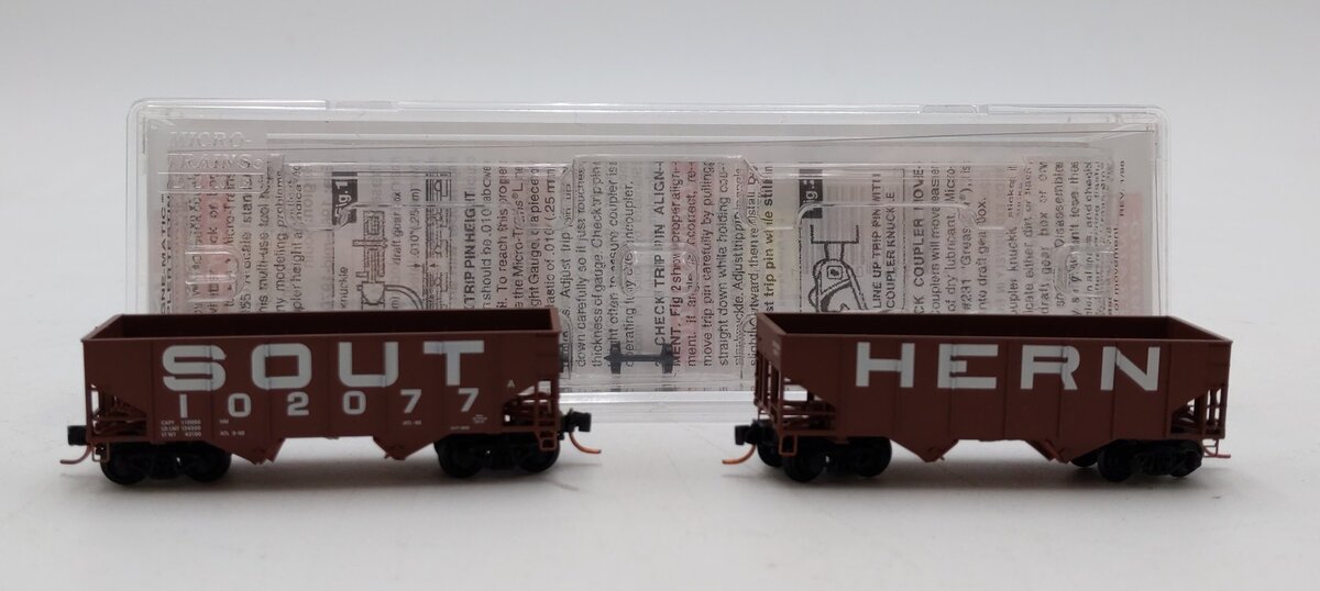 Micro-Trains 05600370 N Southern 33' Rib Side Twin Bay Hopper #102077 NIB
