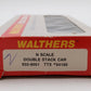 Walthers 932-8051 N Scale TTX #54100 & CP Rail #176 EX/Box