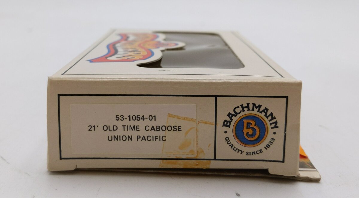 Bachmann 53-1054-24 N Scale Union Pacific 21' Old Time Caboose NIB