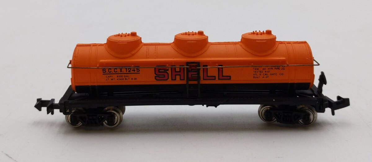Bachmann 53-1001-36 N 42' Shell 3-Dome Tank Car NIB