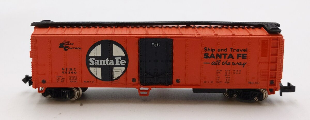 Bachmann 53-1009-02 N Scale Santa Fe 51' Steel Mechanical Reefer NIB