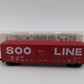 Micro-Trains 02700260 N SOO 50' Ribside Plug Door Boxcar w/o Roof Walk #19369 LN/Box