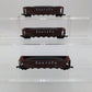 Red Caboose RN-15803 N Scale Ortner 5 Bay Hopper Santa Fe #85002#85018#85024 (3) LN/Box