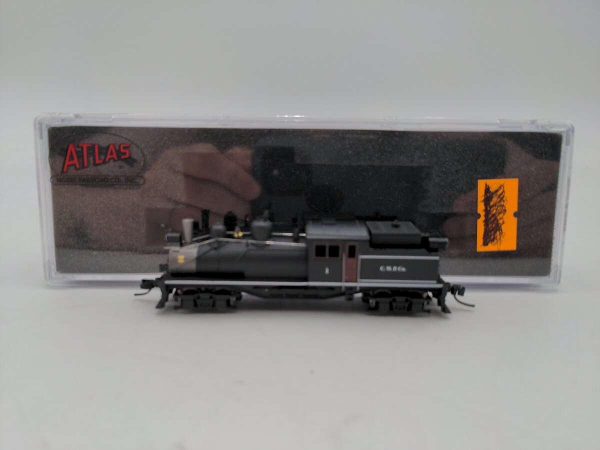 Atlas 41622 N Scale Crown Williamette Paper Co. Two Truck Shay Steam Loco #1 LN/Box