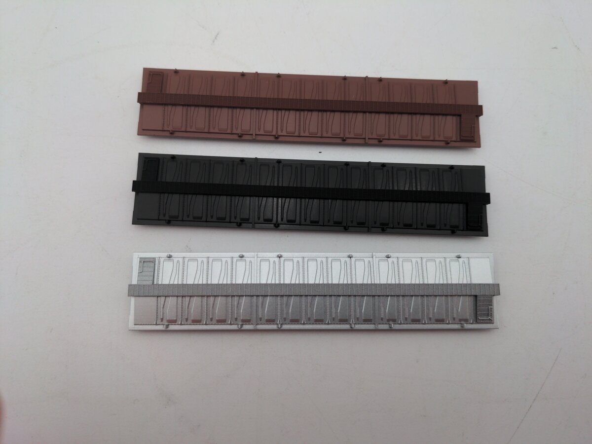 Micro-Trains 1200 N Low Gondola Covers (Pack of 3) NIB