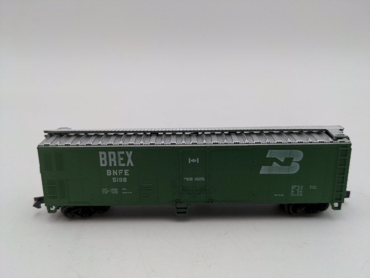 Atlas 3653 N Scale Burlington Northern 50' Reefer #5198 LN/Box