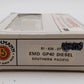 Bachmann N 51-635-07 EMD GP40 Diesel Southern Pacific #824 EX/Box