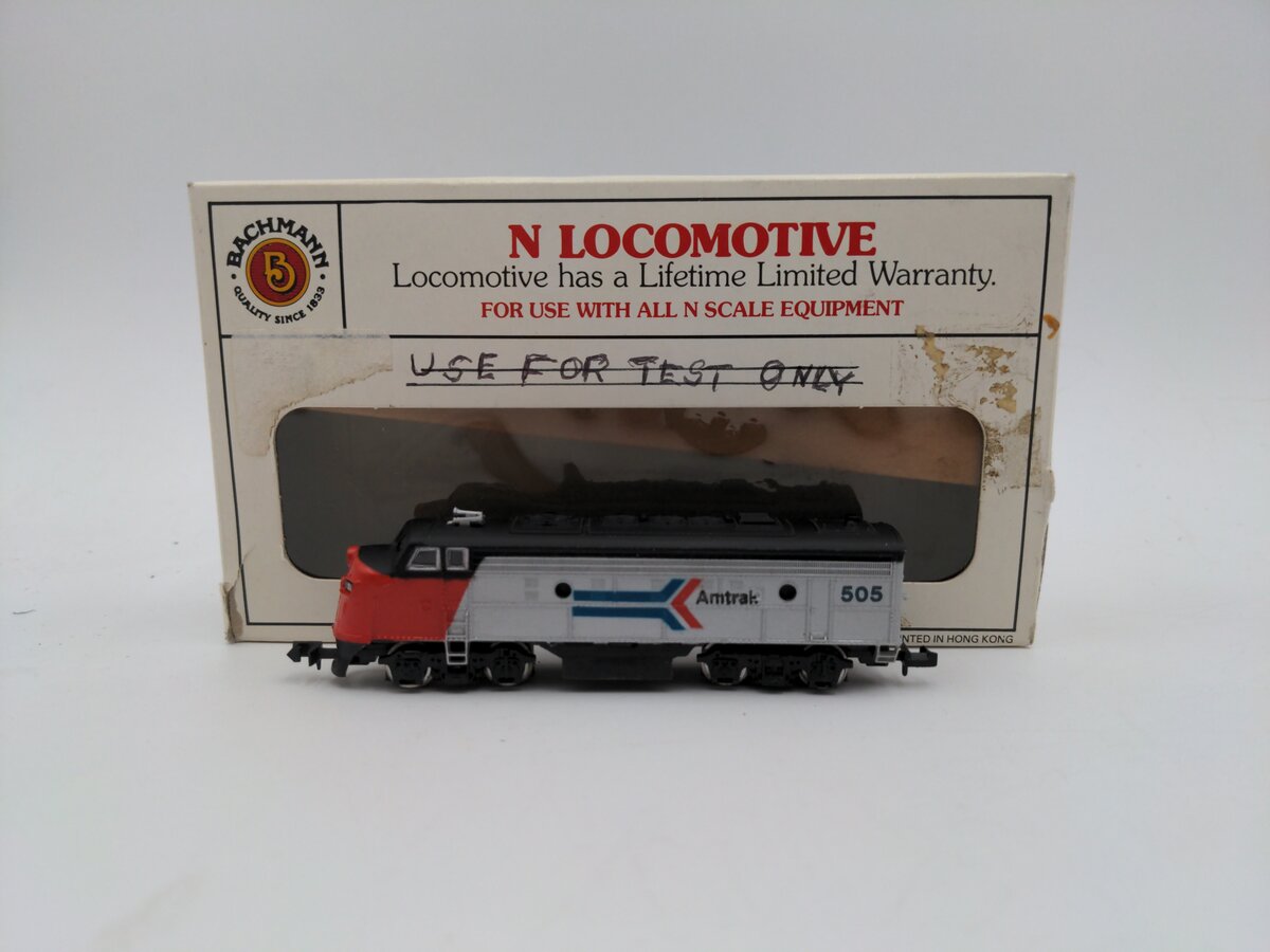 Bachmann 61555 N Amtrak Diesel Locomotive #505 EX/Box
