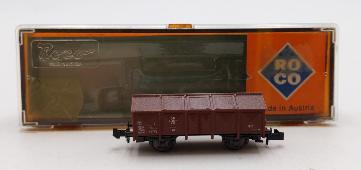 Roco N 2324 Hinged Lid Car #340027 NIB