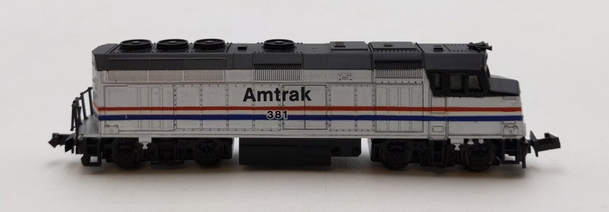 Life Like 7641 N Scale Amtrak F-40 Diesel Locomotive #381 EX/Box