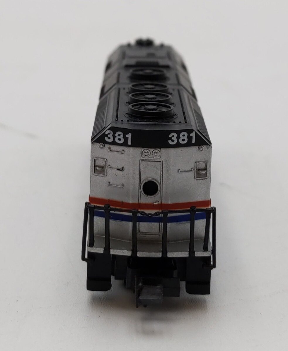 Life Like 7641 N Scale Amtrak F-40 Diesel Locomotive #381 EX/Box