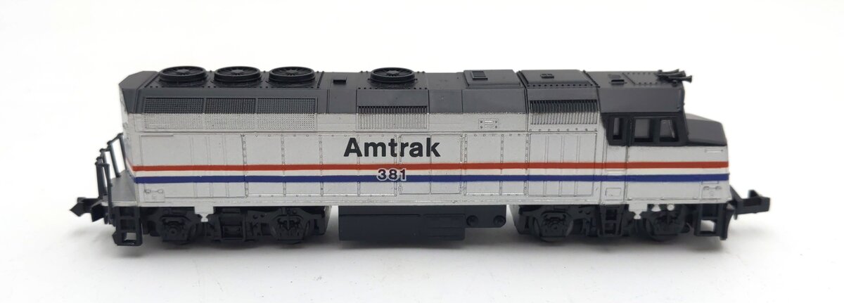 Life Like 7641 N Scale Amtrak F-40 Diesel Locomotive #381 EX/Box