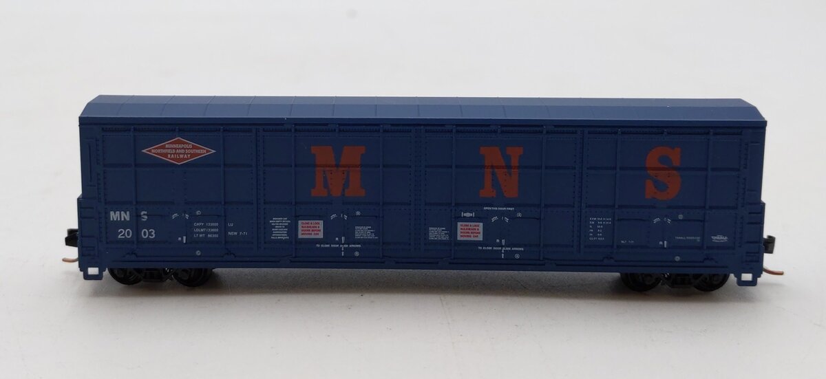 Red Caboose RN-17413-1 N MNS Thrall All Door Boxcar #2003 NIB
