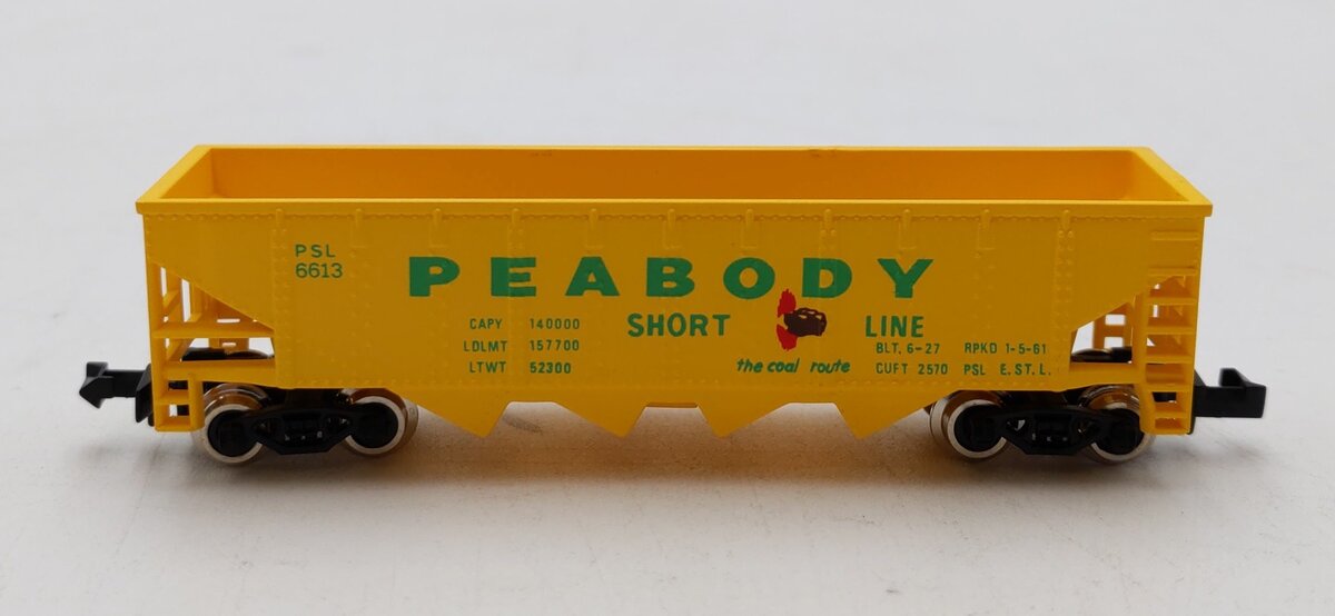 Model Power 3220 N Scale Peabody Hopper #6613 NIB