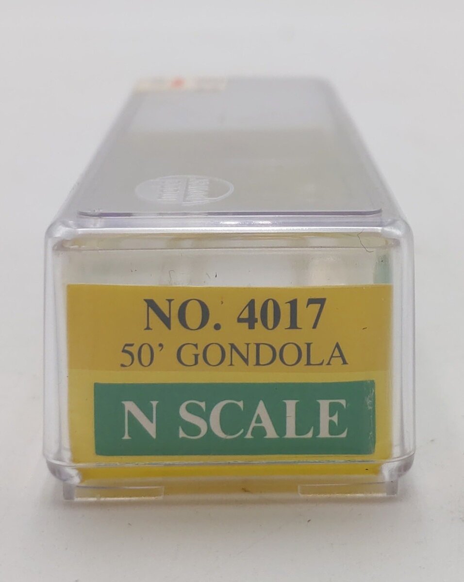 Model Power 4017 N Scale 50' Santa Fe 50' Gondola NIB