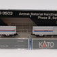Kato 106-3506 N Scale Amtrak Material Handling Car Phase 3 Set C2 NIB