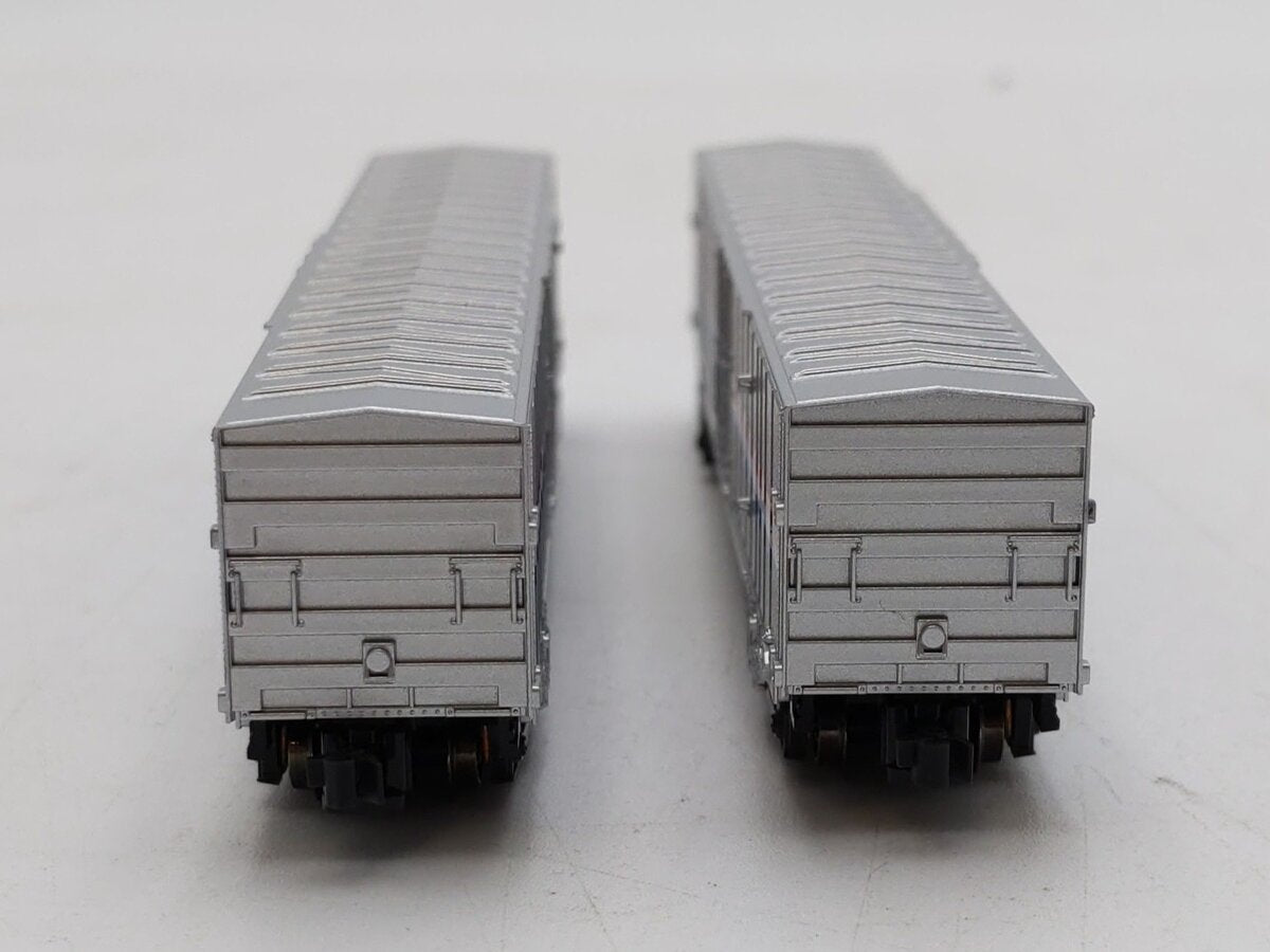 Kato 106-3506 N Scale Amtrak Material Handling Car Phase 3 Set C2 NIB