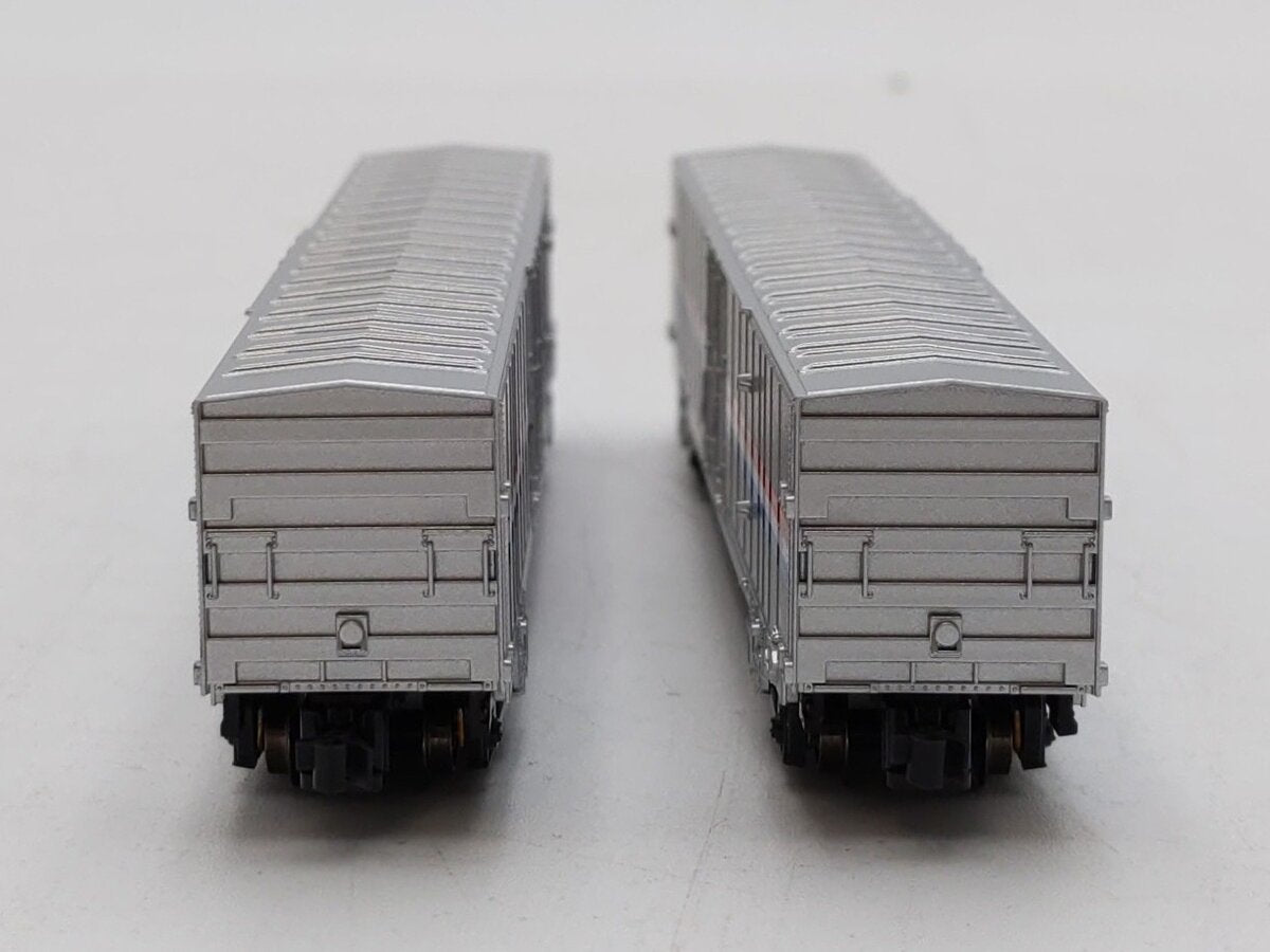 Kato 106-3506 N Scale Amtrak Material Handling Car Phase 3 Set C2 NIB