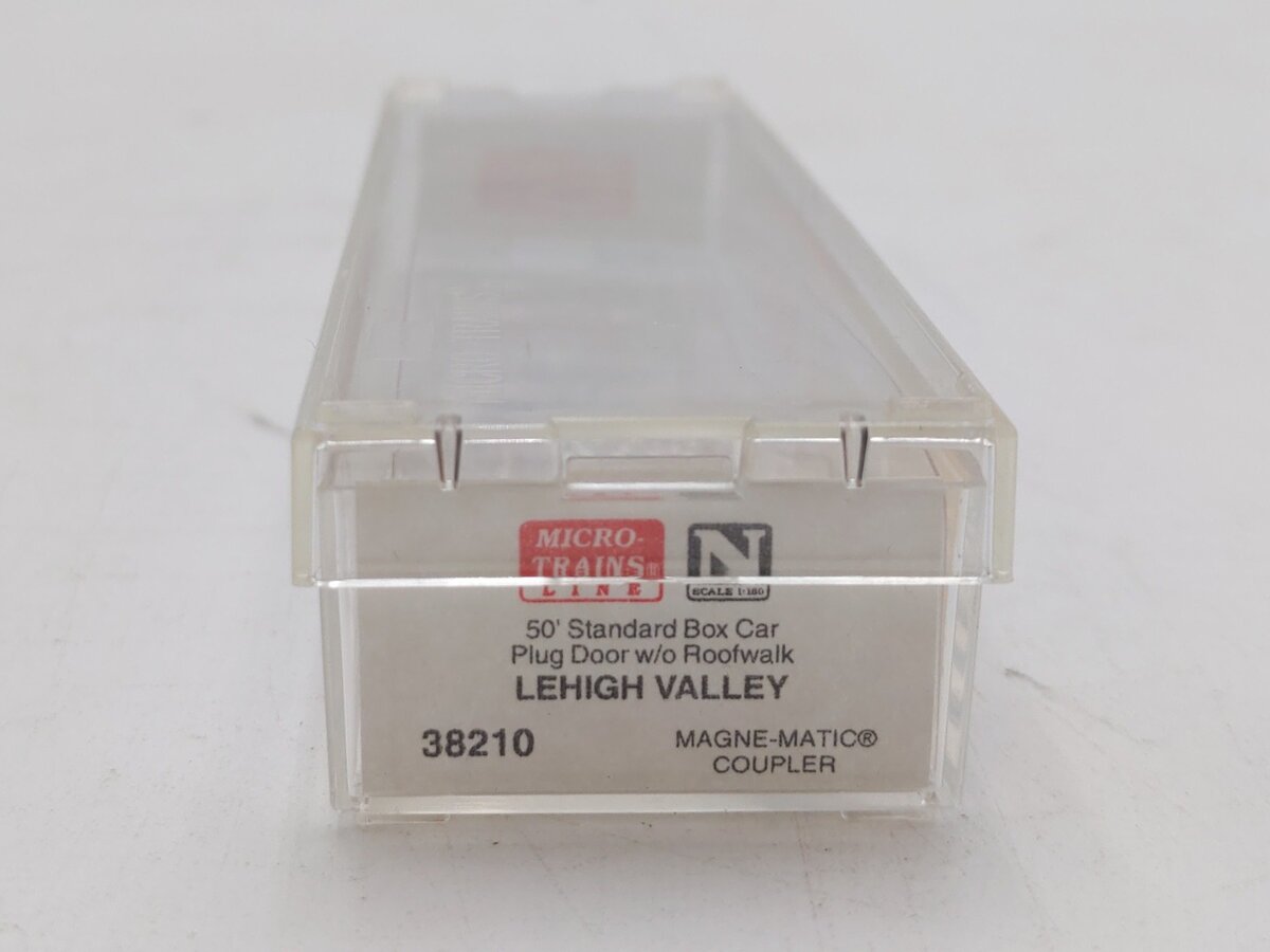 Micro-Trains 03800210 N Lehigh Valley 50' Steel Plug Door Boxcar #7050 NIB